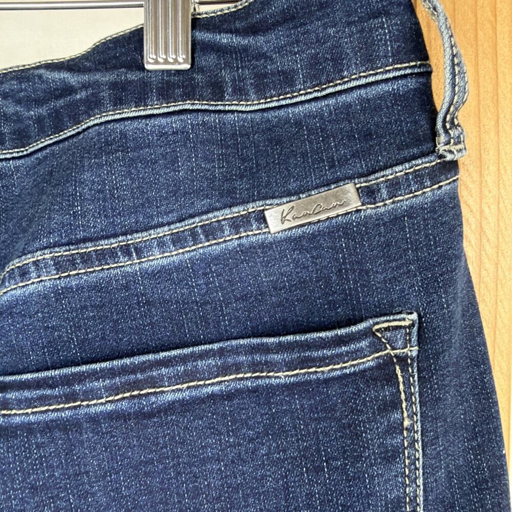 NWT Kancan Blue Plain Skinny Stretch PLUS Jeans 16W #0794 - Picture 4 of 5